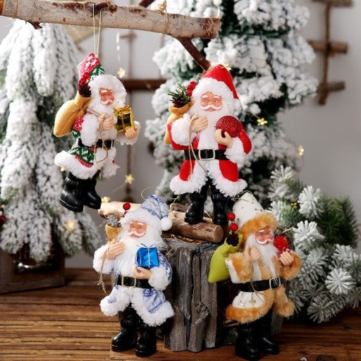 Hangende decoratie van de Kerstman