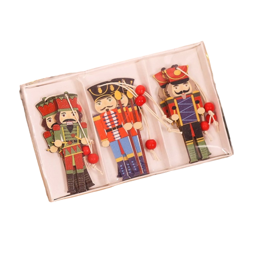 Hangende decoratiefiguren 9 stuks