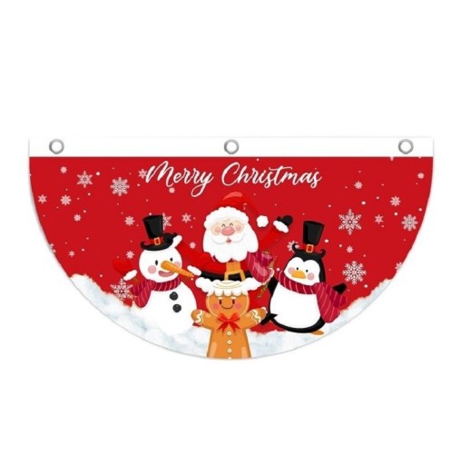 Hangende kerstdecoratie 90 x 45 cm