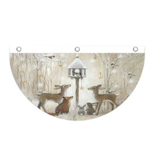 Hangende kerstdecoratie 90 x 45 cm