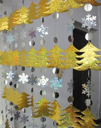 Hangende kerstkrans