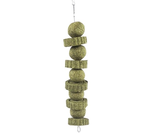 Hanging Grass Toy for Rodents