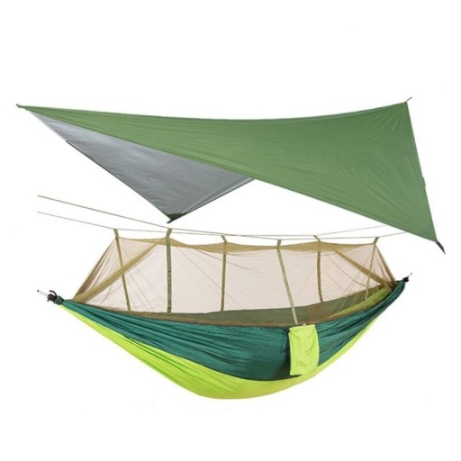 Hangmat met regenhoes