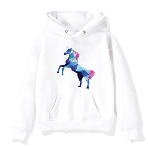 Hanorac de fată cu unicorn