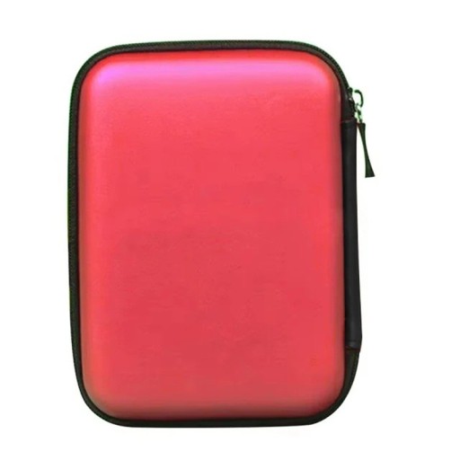 Harde Schaal Behuizing UTHAI T27 Voor 2,5 Inch Schijf 14 x 10 x 4 cm Rood Met Kabelnetje Voor Externe HDD voor PC en Laptop