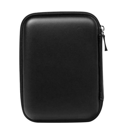 Harde Schaal Behuizing voor Harde Schijf UTHAI T27 Voor 2,5 Inch Schijf 14 x 10 x 4 cm Zwart Met Kabelnetje Voor Externe HDD voor PC en Laptop