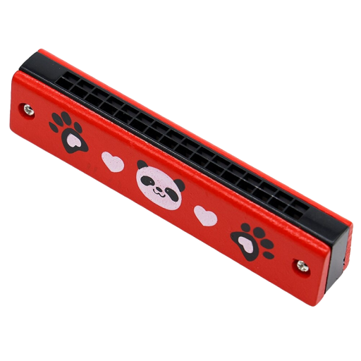 Harmonica à souffler pour enfants avec motif d'animaux