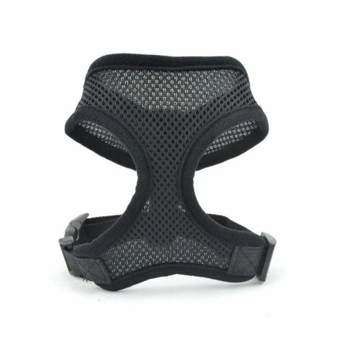Harnais en maille respirante pour chiens Accessoires pour petits chiens et chiots Gilet sûr et confortable avec anneau pour laisse 2,5 - 4 kg
