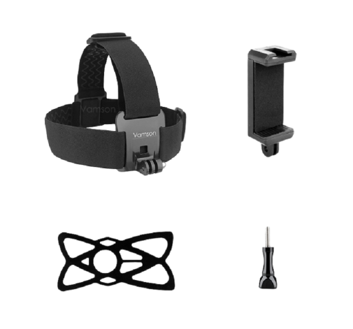 Harnais pour fixer une caméra et un téléphone mobile