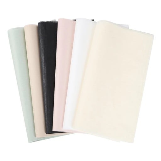 Hârtie de împachetat pentru flori set 38 buc 30x30 cm hârtie semi-transparentă de culoare deschisă ambalaj floral pentru cadouri și buchete