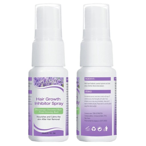 Hårvæksthæmmende spray Post-depilation spray Anti-indgroet hår 20 ml