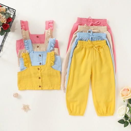 Haut et pantalon pour fille L1220