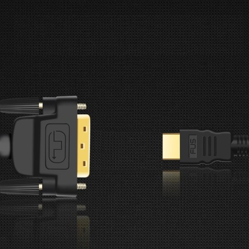 HDMI 1.4 / DVI-D-Verbindungskabel M/M