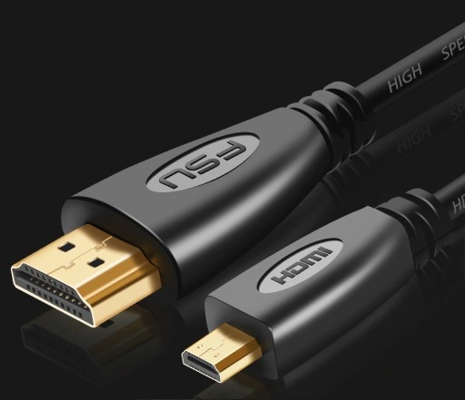 HDMI 1.4 / HDMI Micro prepojovací kábel