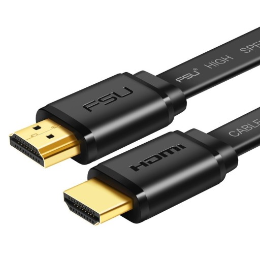 HDMI 2.0 litteä liitäntäkaapeli M/M K978