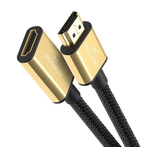 HDMI 2.1 -jatkokaapeli, uros/naaras