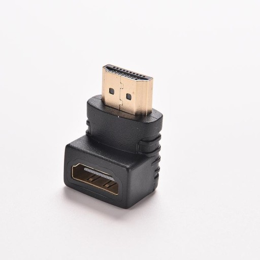 HDMI M/F-Eckadapter