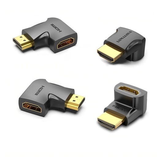 HDMI M/F hjørneadapter K984