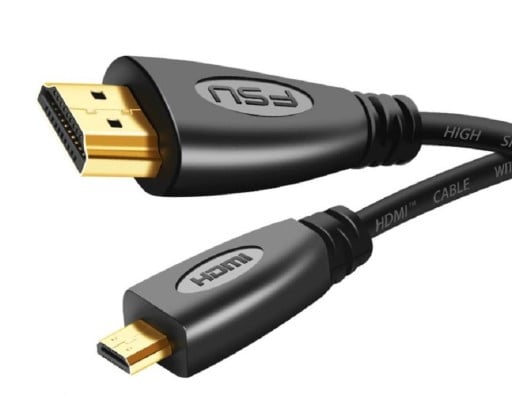 HDMI-mikro-HDMI-liitäntäkaapeli