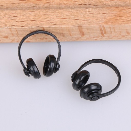 Headphones for Doll 2 pcs