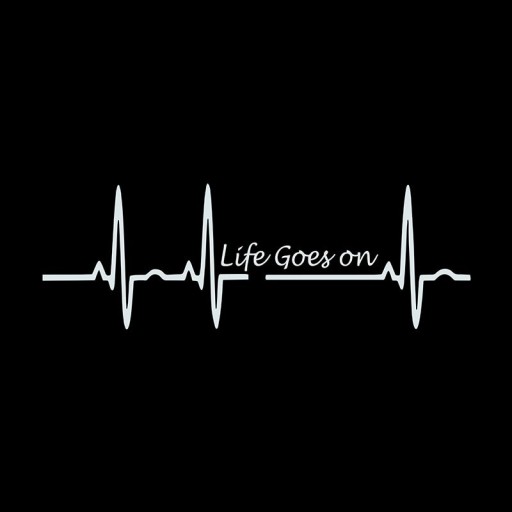 Heart Rate Car Sticker