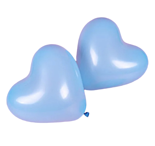 Heart-Shaped Balloons 20 pcs