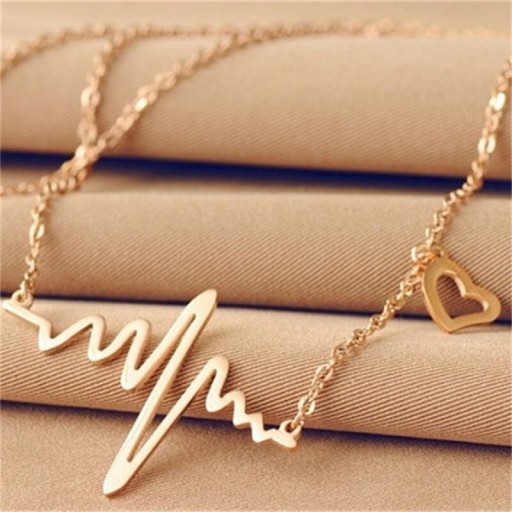 Heartbeat-halsband för kvinnor D312