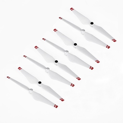 Hélices de repuesto para dron DJI Phantom 3 Juego de 8 piezas para dos reemplazos completos Hélices de plástico con dos tipos de centros Respaldo