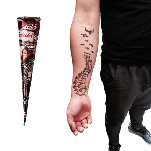 Henna maro Henna pentru tatuaje temporare Pasta maro pentru tatuaje temporare