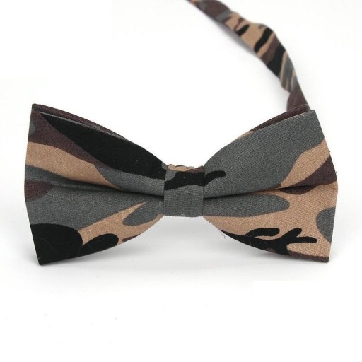 Heren camouflage vlinderdas T1298