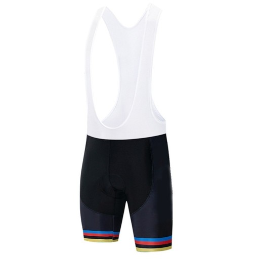 Heren fietsbroek met bretels P3768