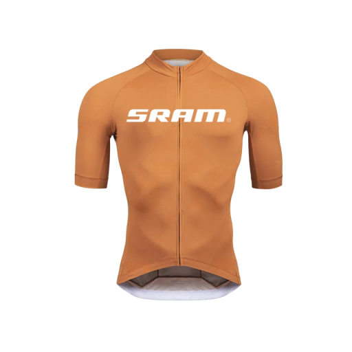 Heren fietsshirt met korte mouwen voor fietsen en sport
