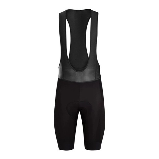 Heren fietsshorts met bretels en ademend achterpaneel elastaan polyester ergonomische pasvorm voor fietsen