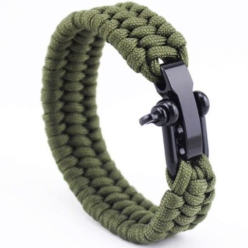 Heren gevlochten armband H433