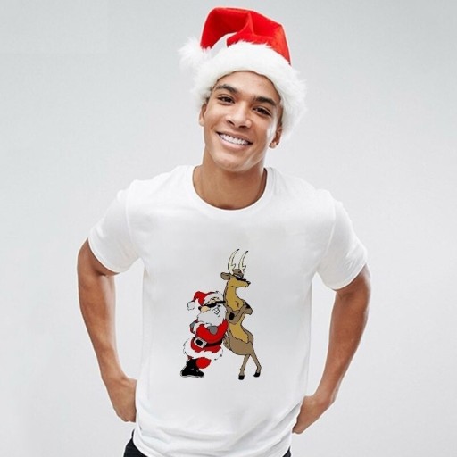 Heren kerst T-shirt T2321