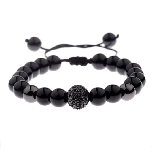 Heren kralenarmband H286