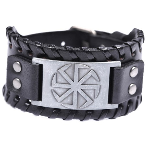 Heren leren armband H588