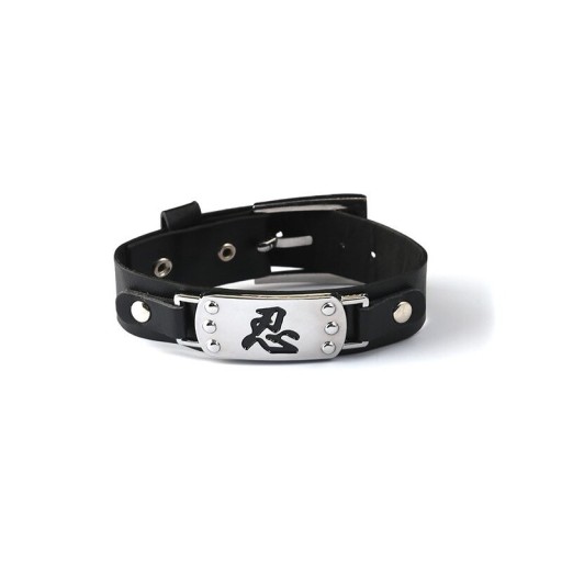 Heren leren armband H590