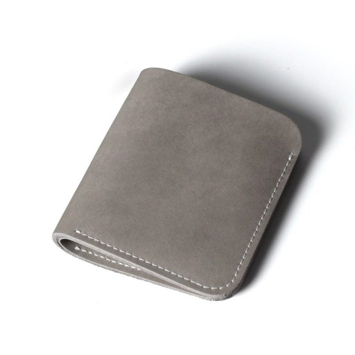 Heren leren mini portemonnee M636