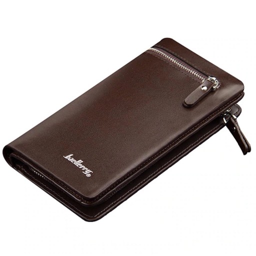 Heren leren portemonnee groot M547