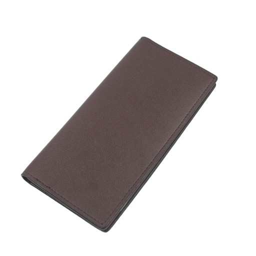 Heren leren portemonnee groot M608