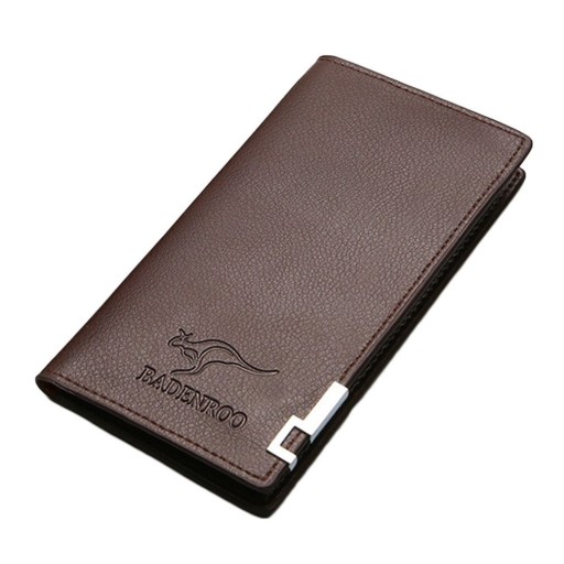 Heren leren portemonnee groot M634