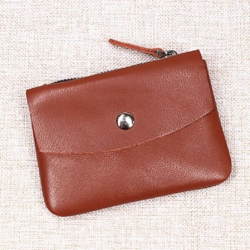 Heren leren portemonnee klein M541