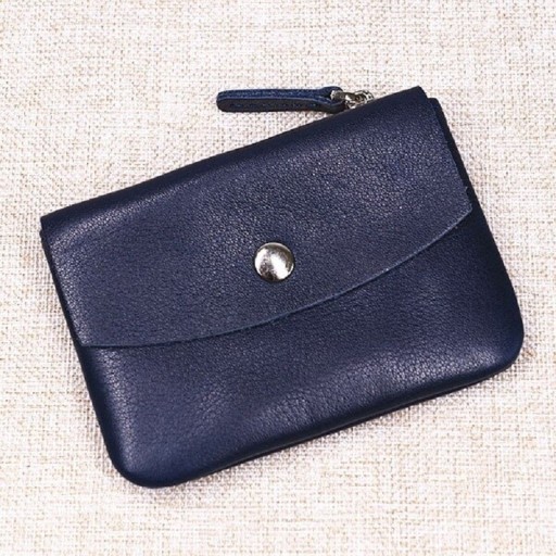 Heren leren portemonnee klein M541