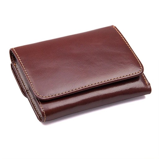 Heren leren portemonnee M652