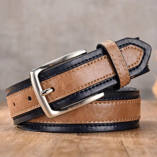 Heren leren riem L269