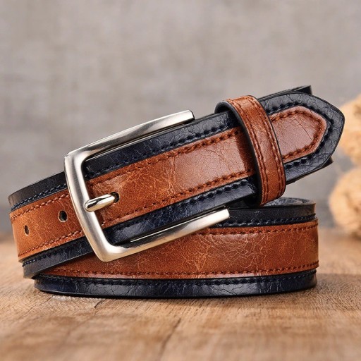 Heren leren riem L269