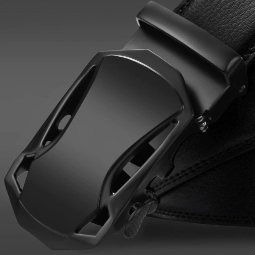 Heren leren riem L289