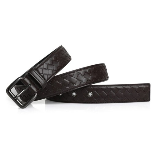 Heren leren riem L361