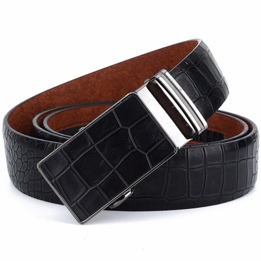 Heren leren riem L411
